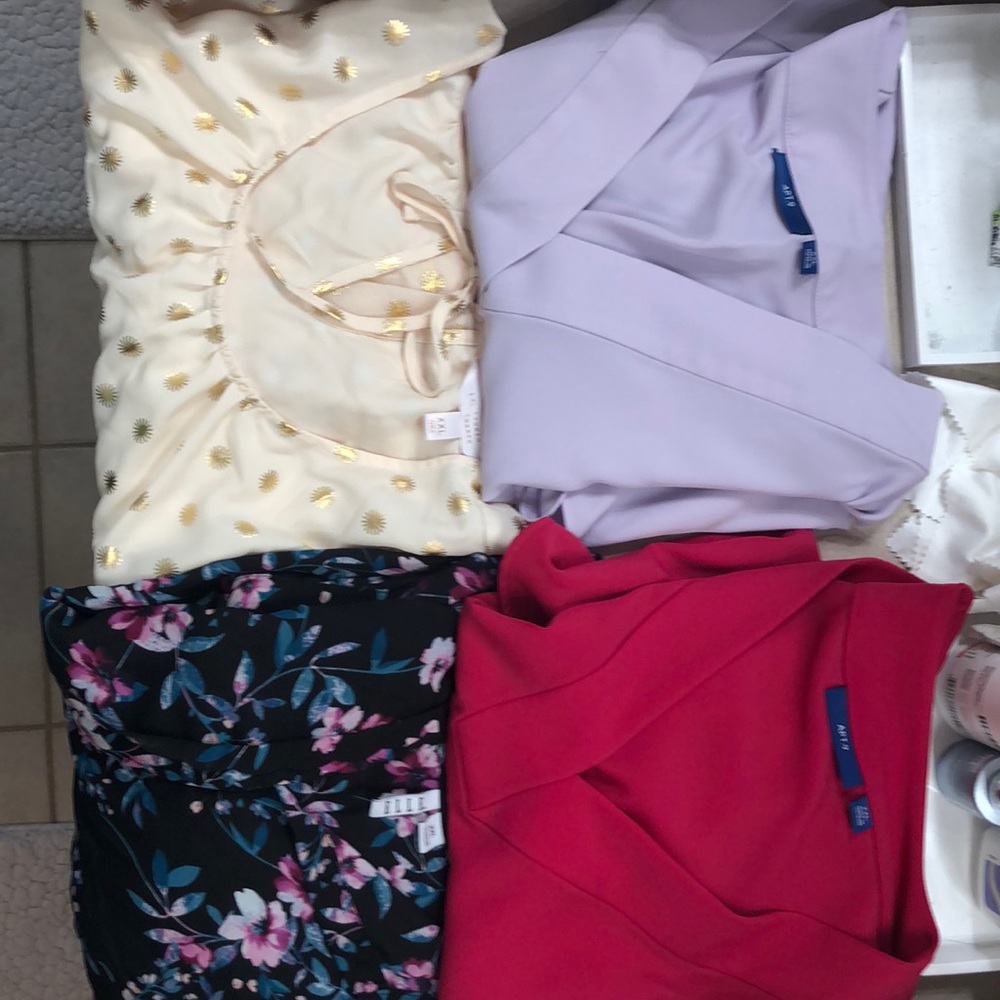 Apt 9 & Elle & LC- 4 XXL tops for one low price!